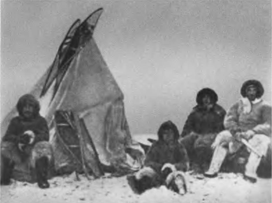 Экспедиция Роберта Пири около Северного полюса. 1909