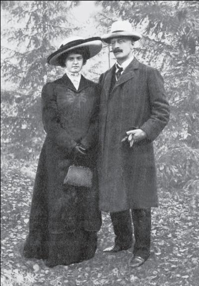 Мария и Кнут Гамсун. 1909 г